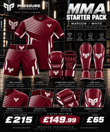 MMA Starter Pack – Maroon / White
