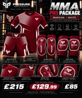 MMA Pro Package – Maroon / White